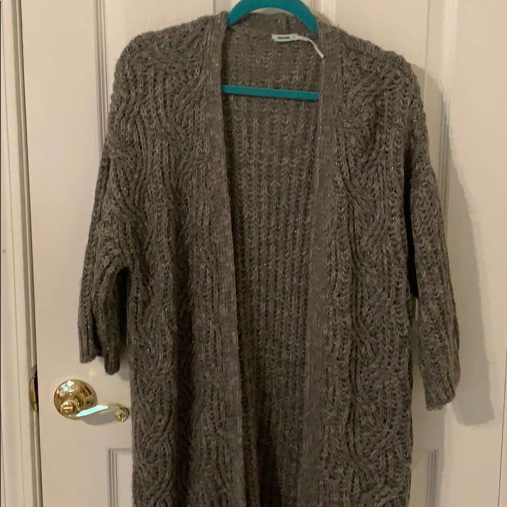 UO Grey Cardigan